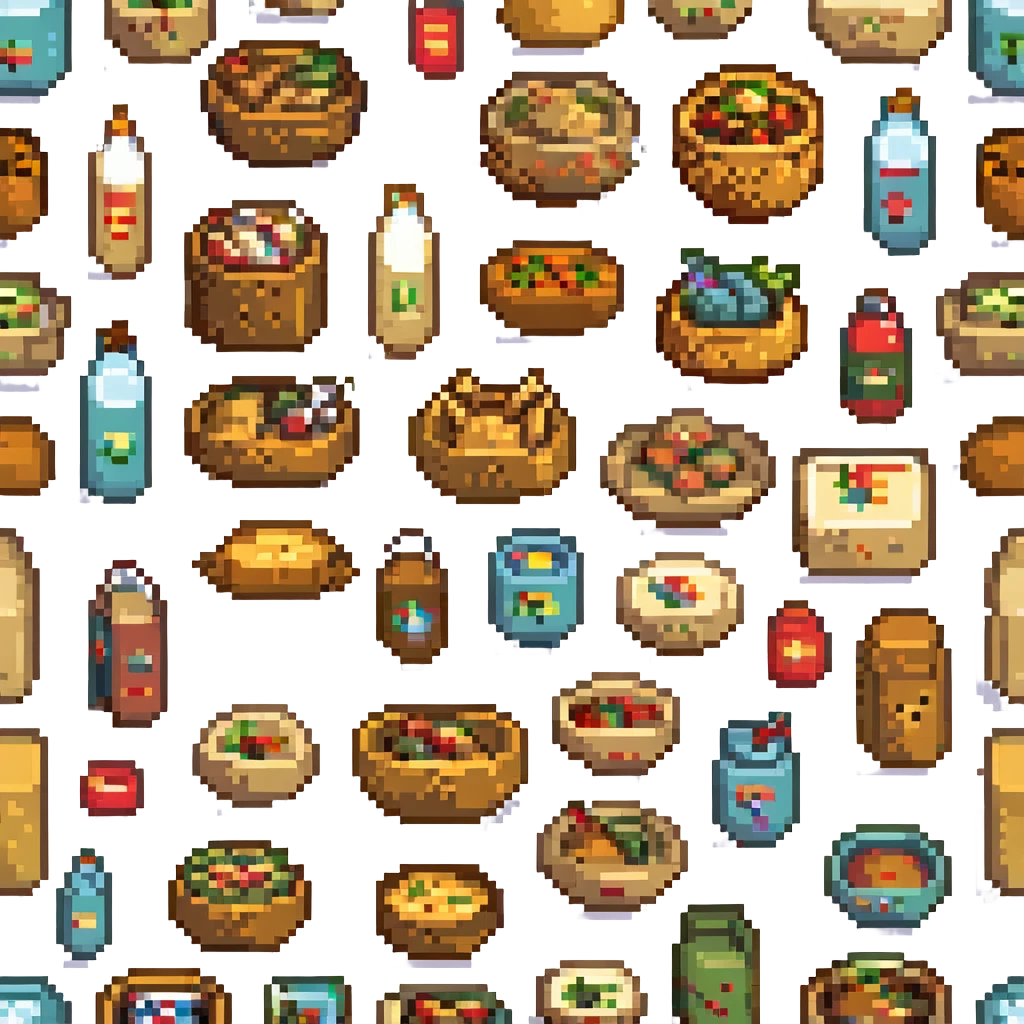 variety of snack foods emoji