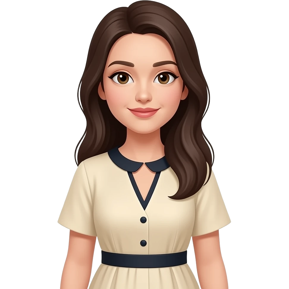 Please make the dress light beige and leave the dark black as it is emoji