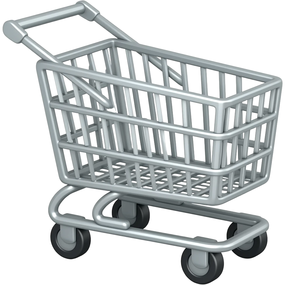 shopping cart emoji
