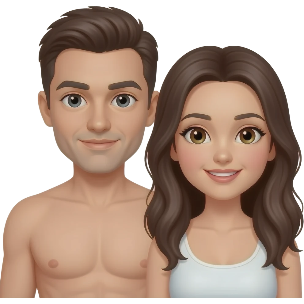Naked couple emoji