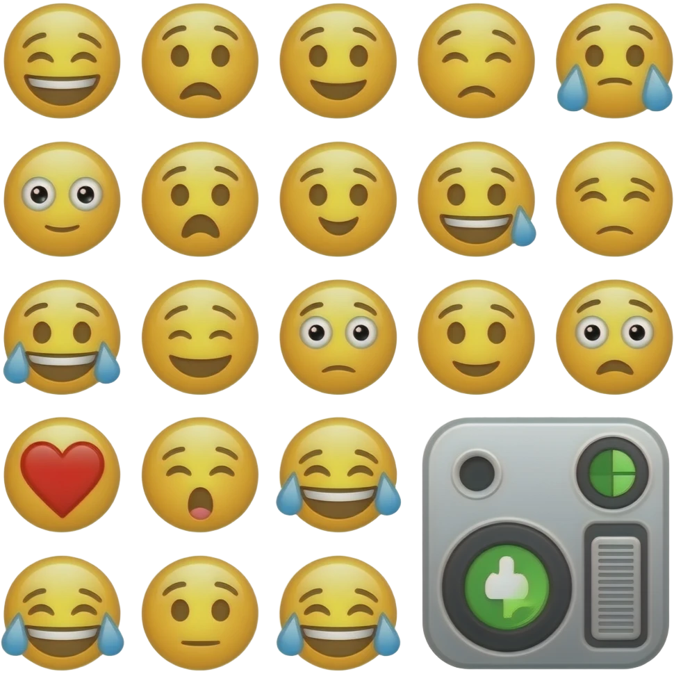 Não há necessidade de criar um pacote de 20 pontos na lista anterioremoji emoji