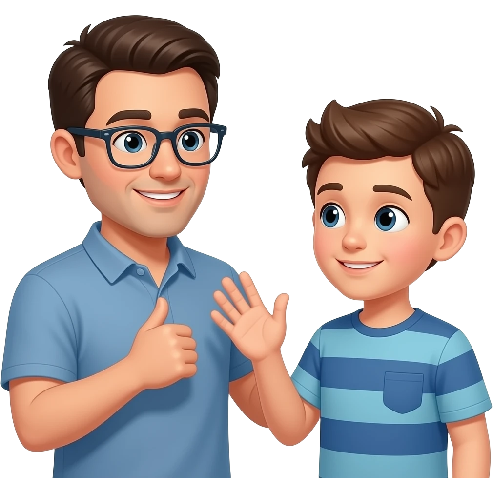 comunicación padres e hijo adolescente emoji