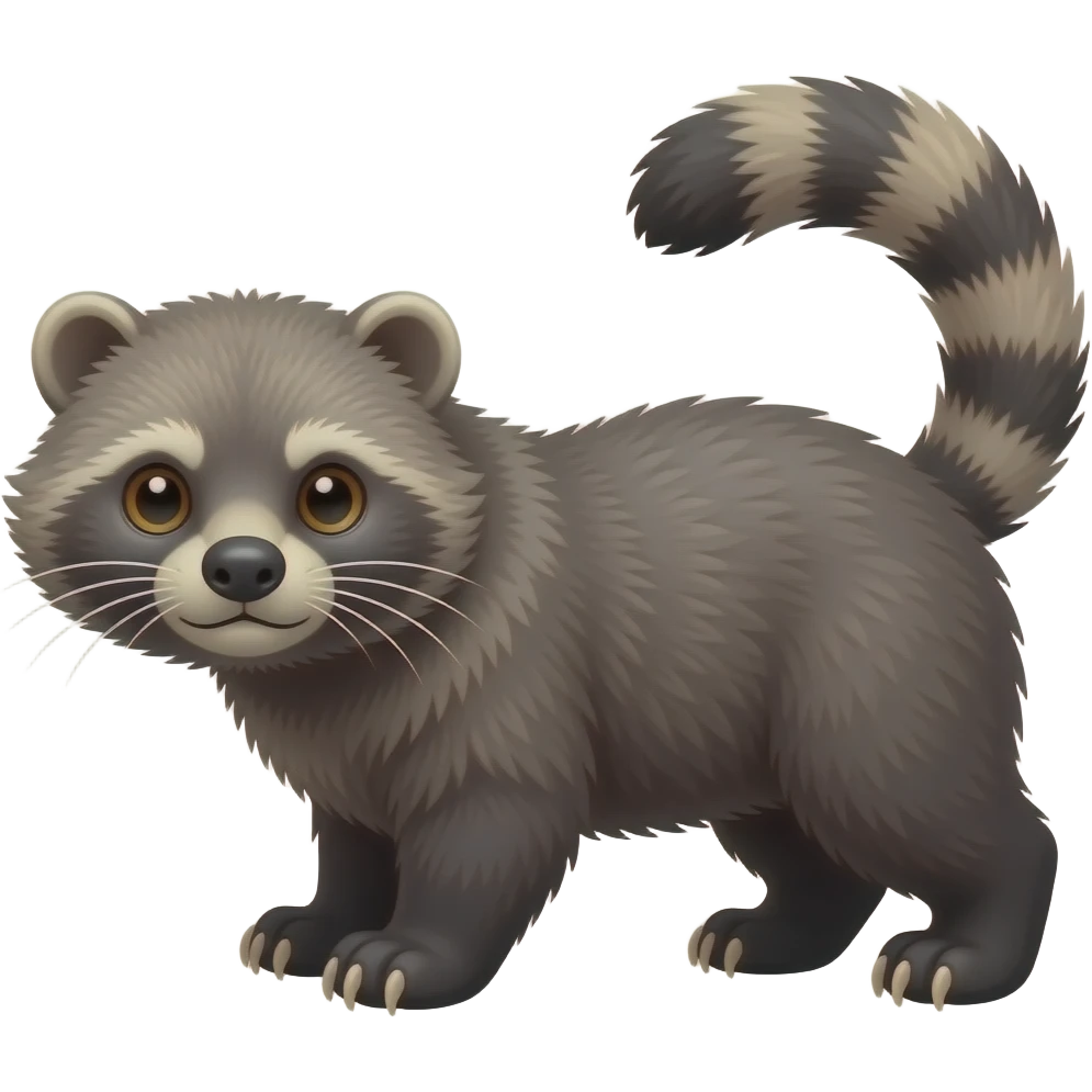 Bearcat binturong emoji