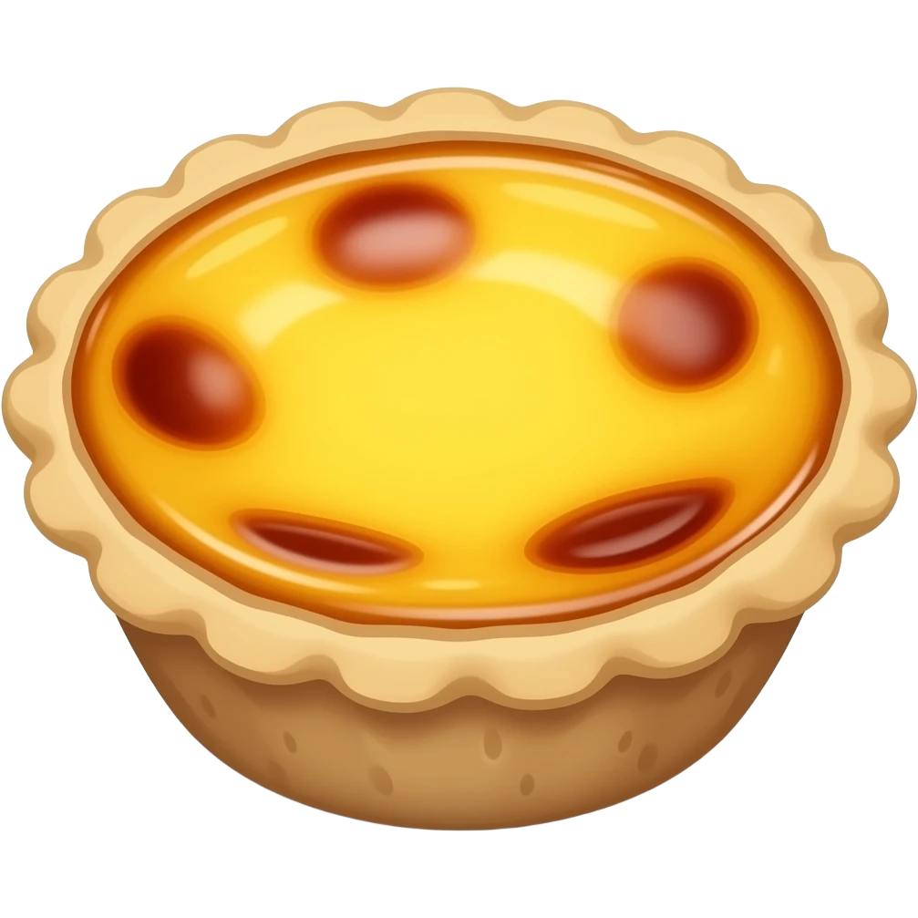 Pasteis de nata emoji