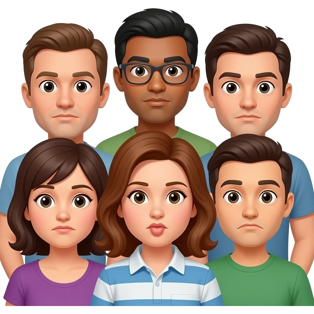 All the dumb like emoji's combined emoji