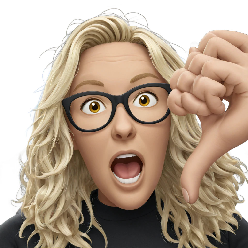 blonde girl in car interior emoji