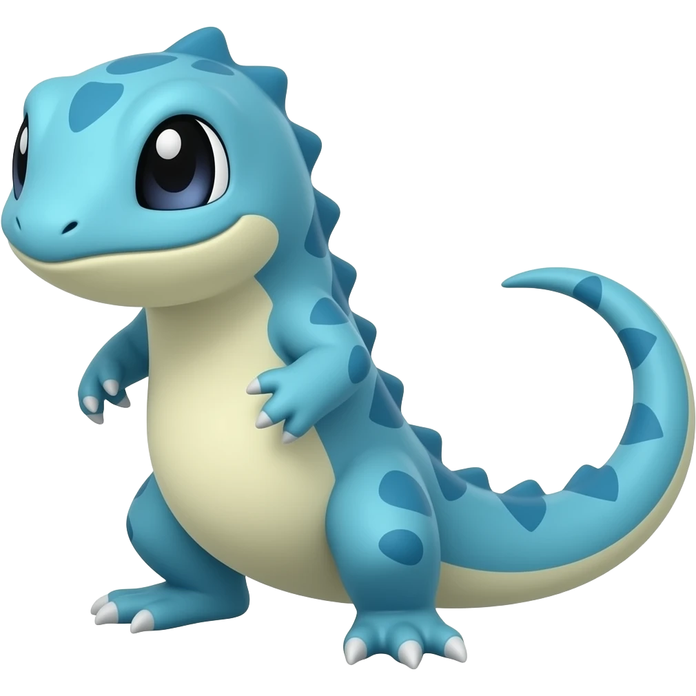 blue lizard fakemon emoji