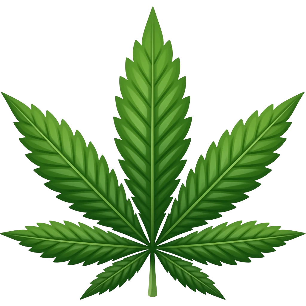 Quiero una hojita de mariguana en emoji emoji