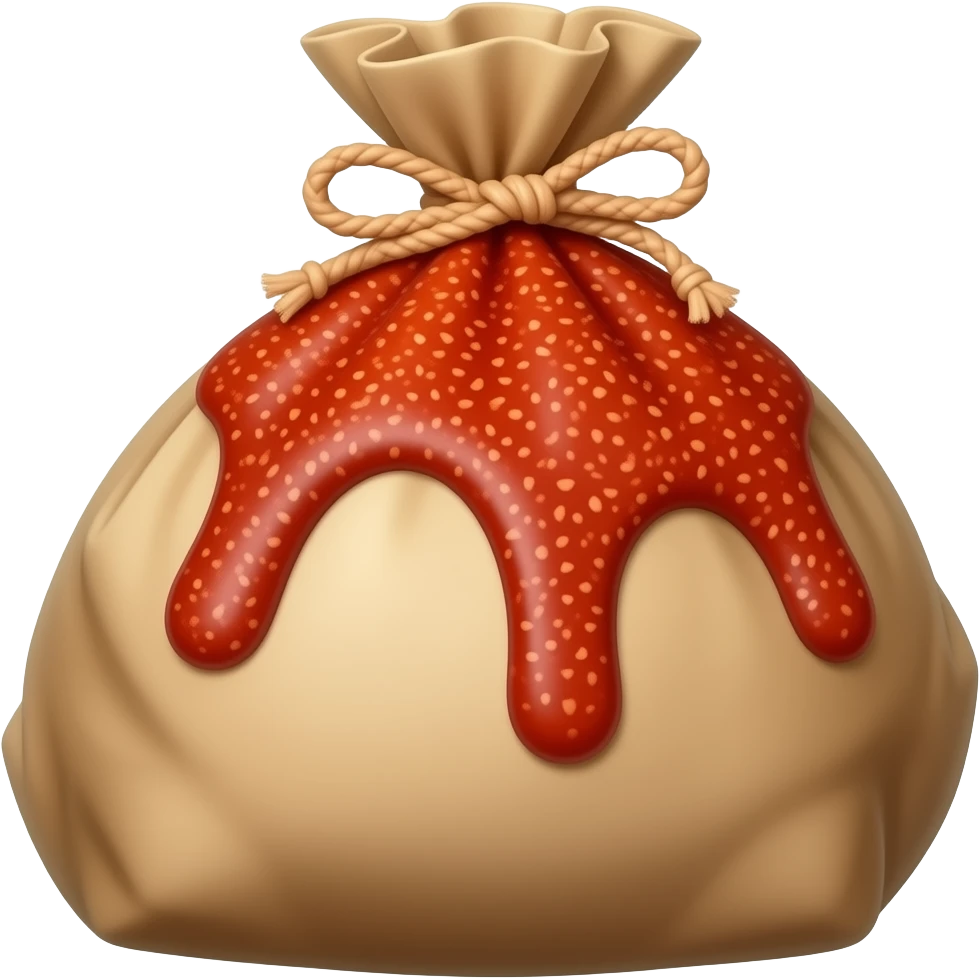 红酱 with a bag emoji