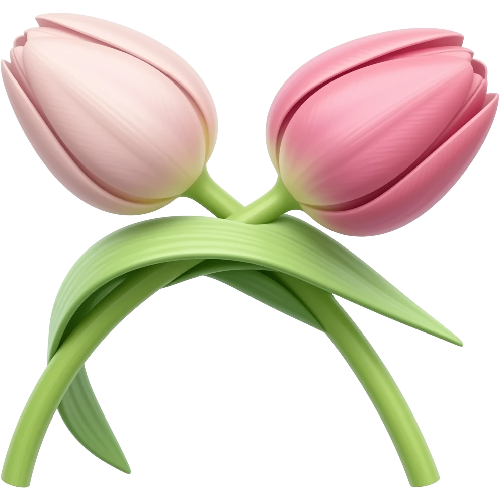 Tulip stem emoji