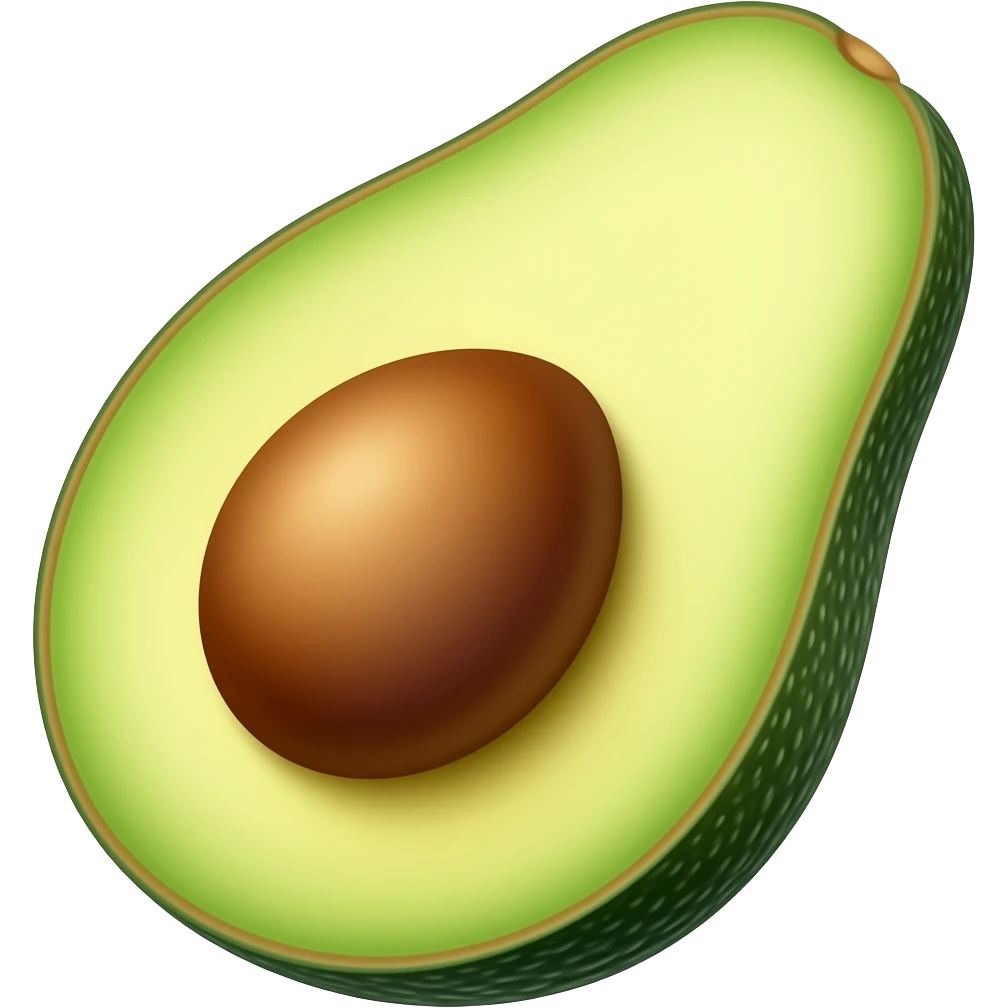 Um emoji de abacate fazendo 67 emoji