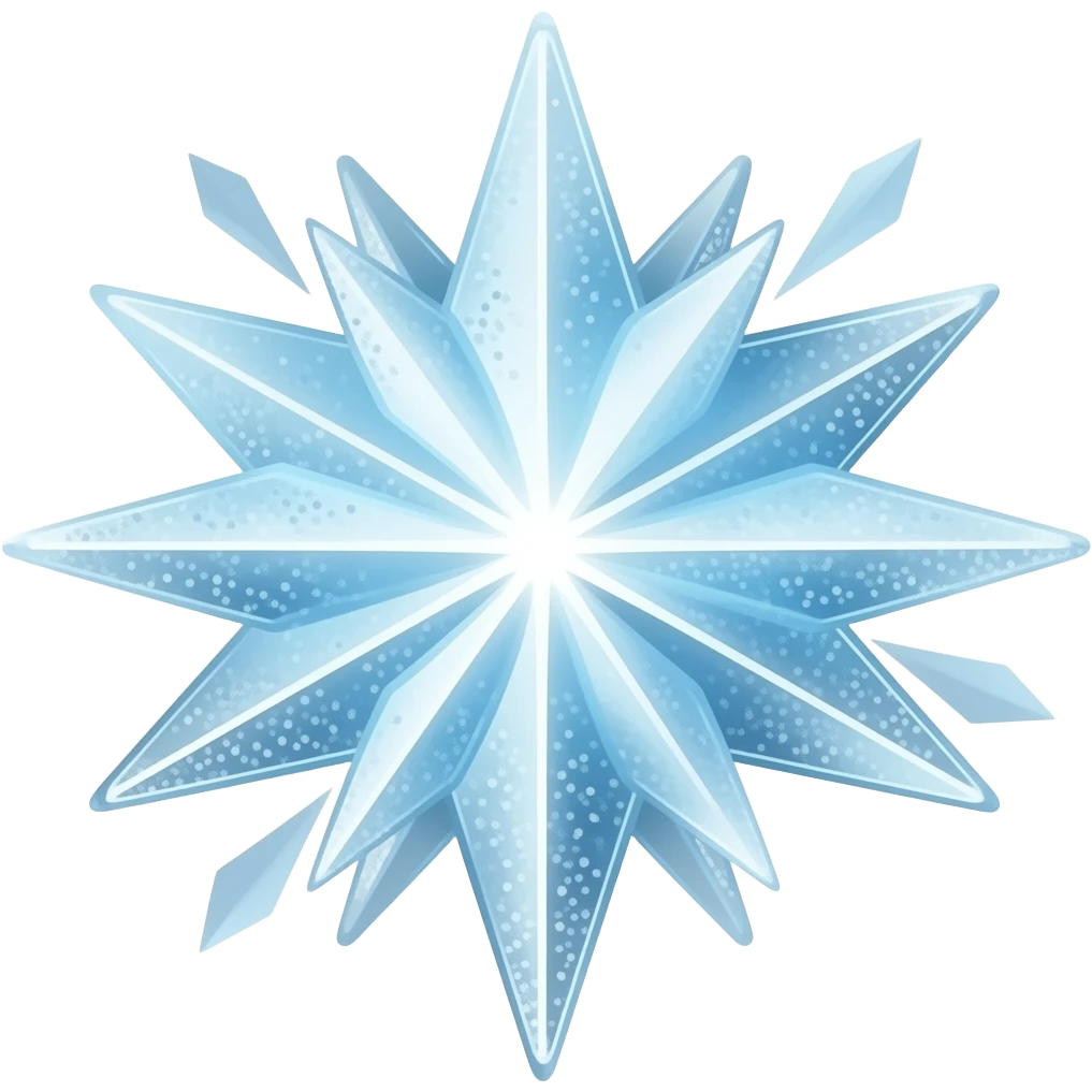 frozen spark emoji