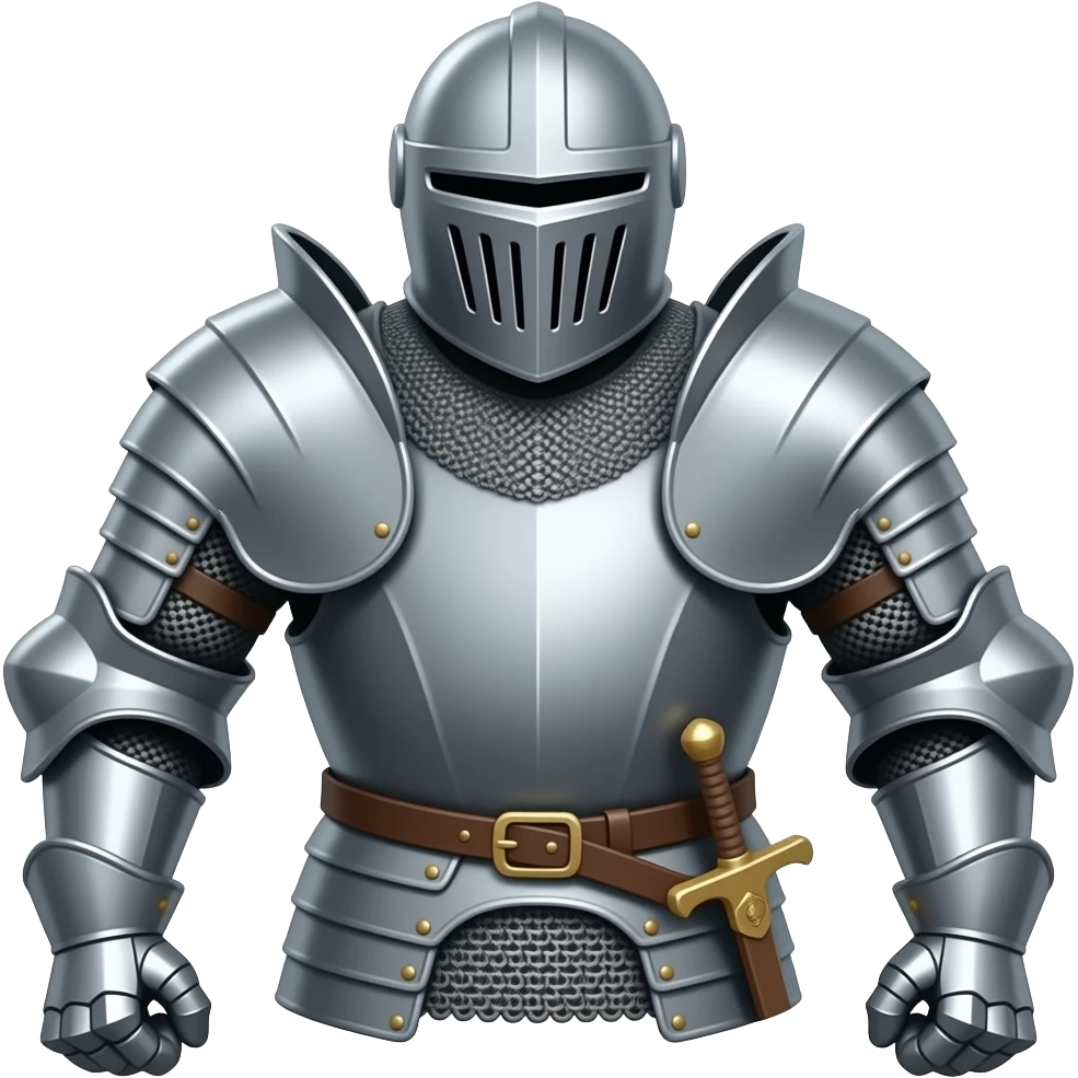 Medieval Knight Armor emoji
