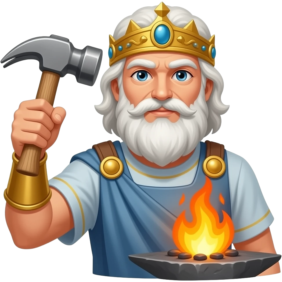 Hephaestus Greek mythology emoji