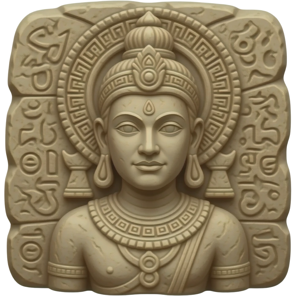 idol antique stone emoji