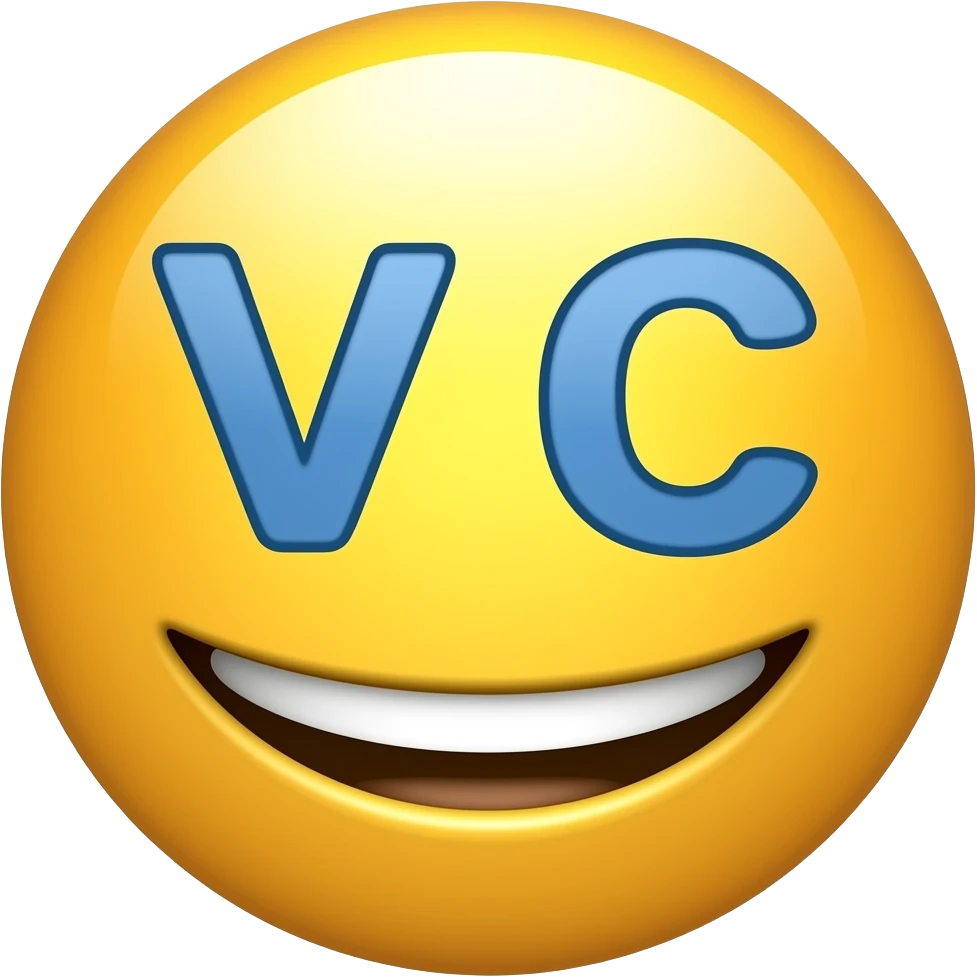 Make emojis with letters VC? emoji