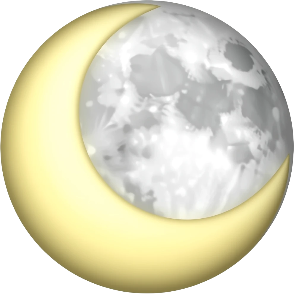 cresent moon emoji