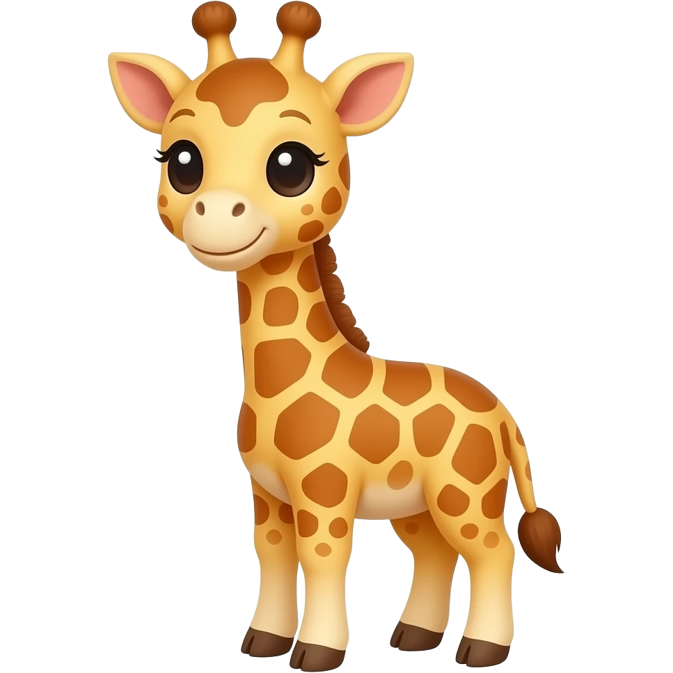 Cute baby Giraffe emoji