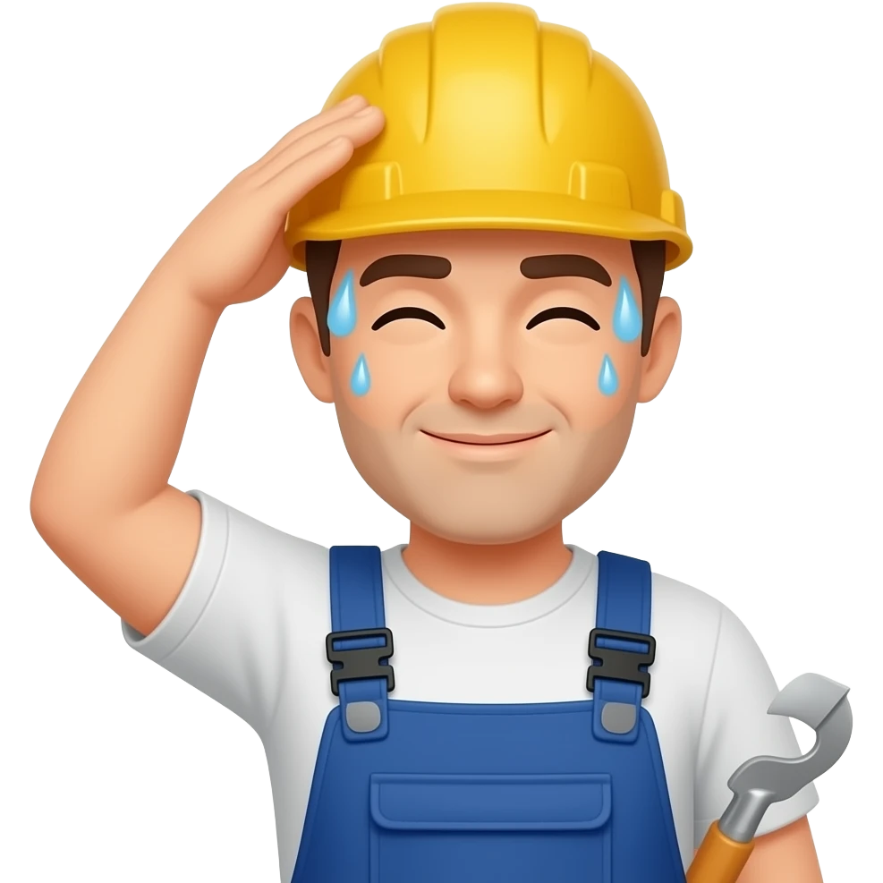 Сложная работа вспотел emoji