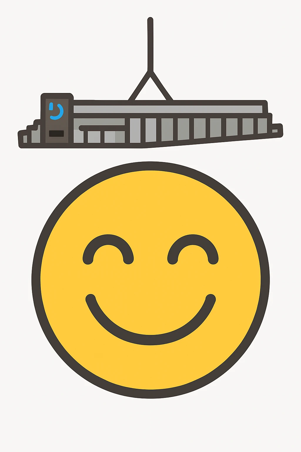 make an emoticon from this image emoji