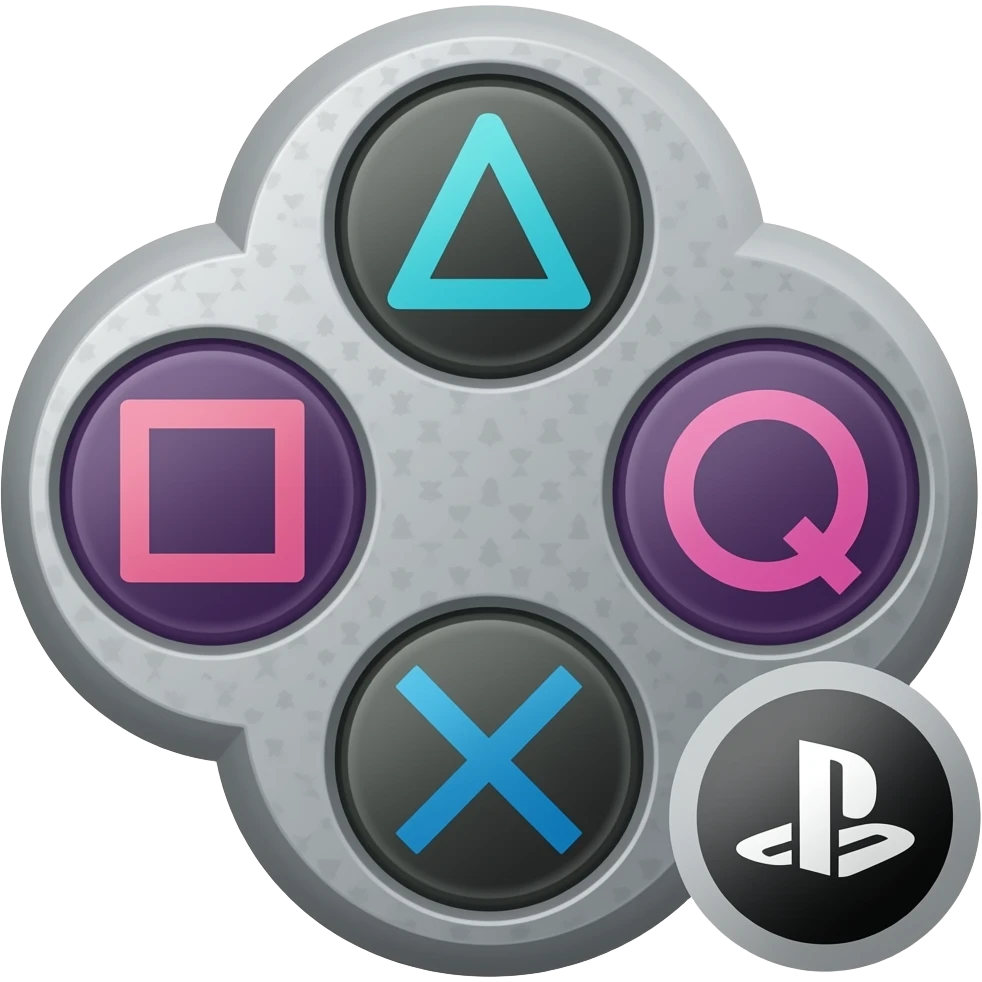 Playstastion buttons emoji