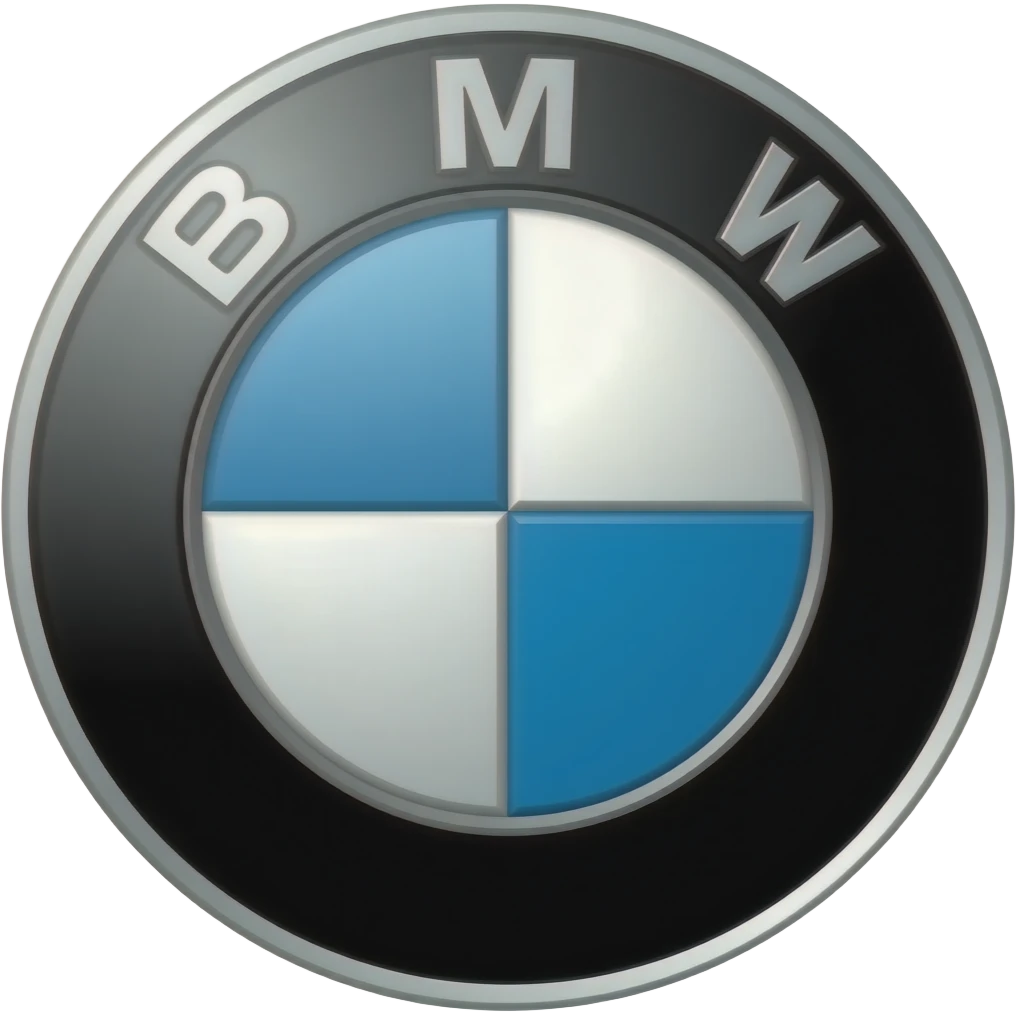 A BMW logo which can be copied as text emoji