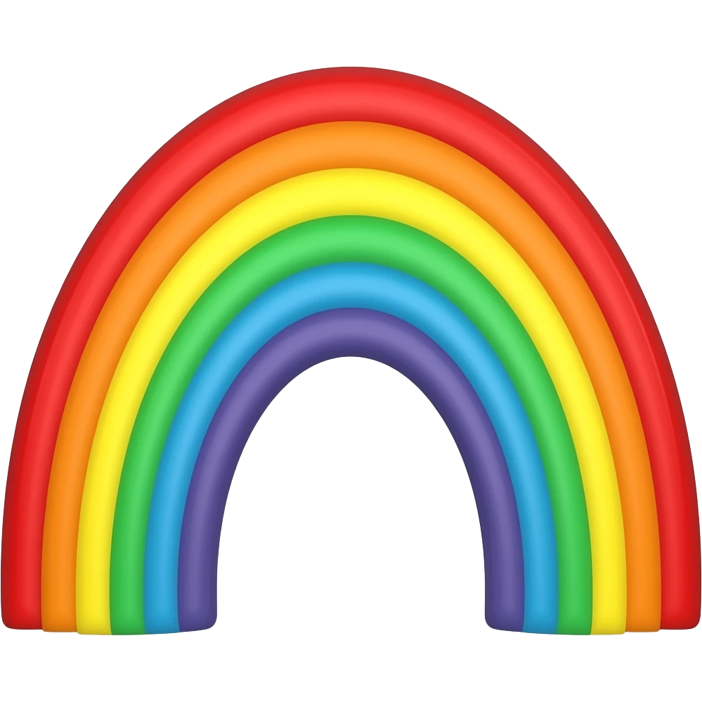 ara rainbow emoji