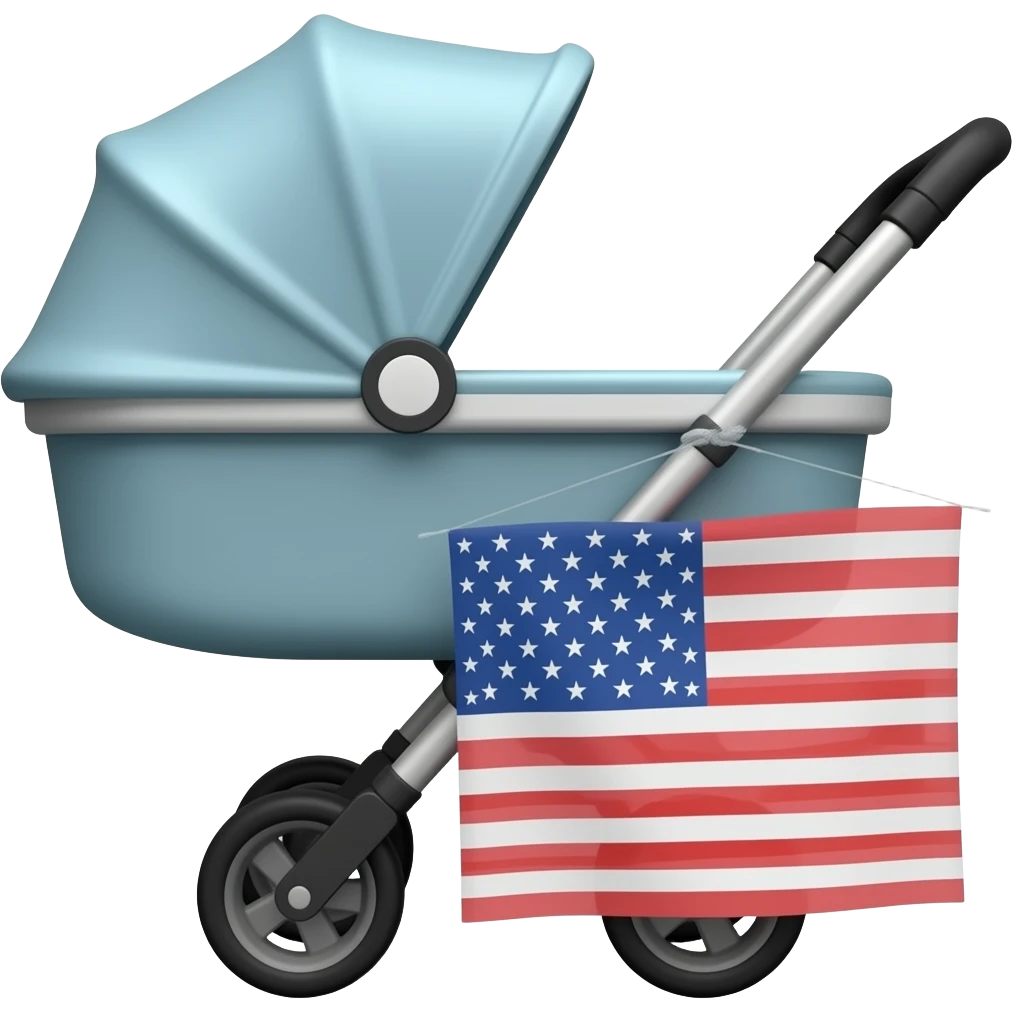 flag of a stroller emoji