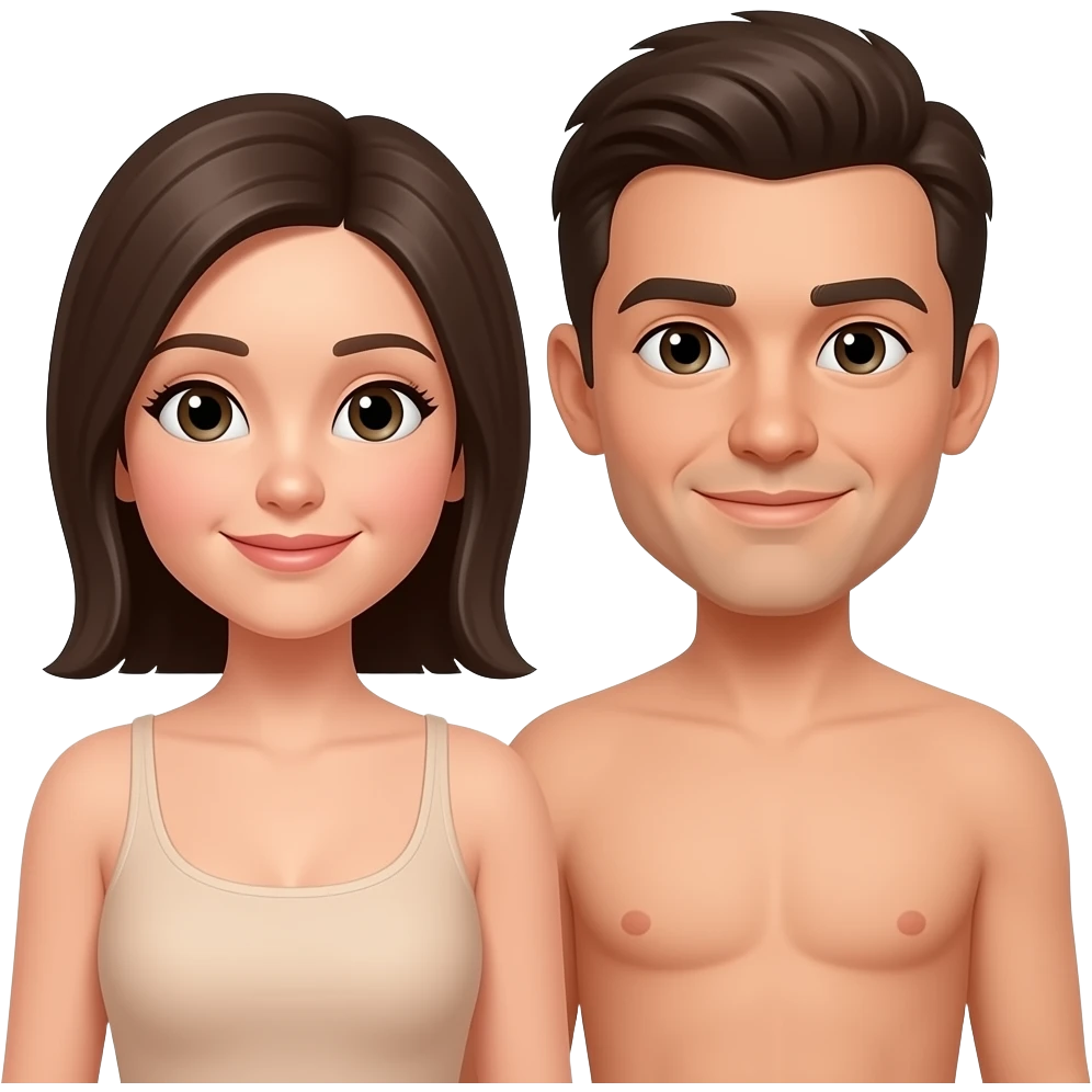 Couples naked emoji