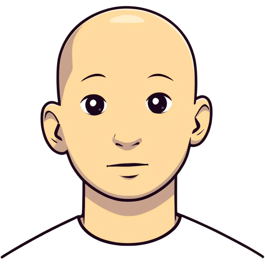 Bald guy emoji