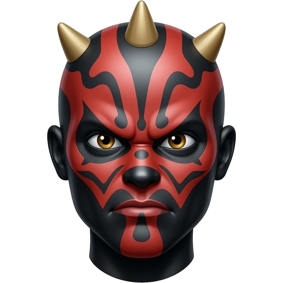 Angry Darth Maul emoji