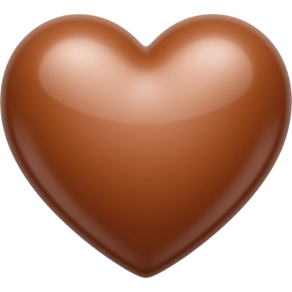 Hazel heart looks like this ❤️ emoji