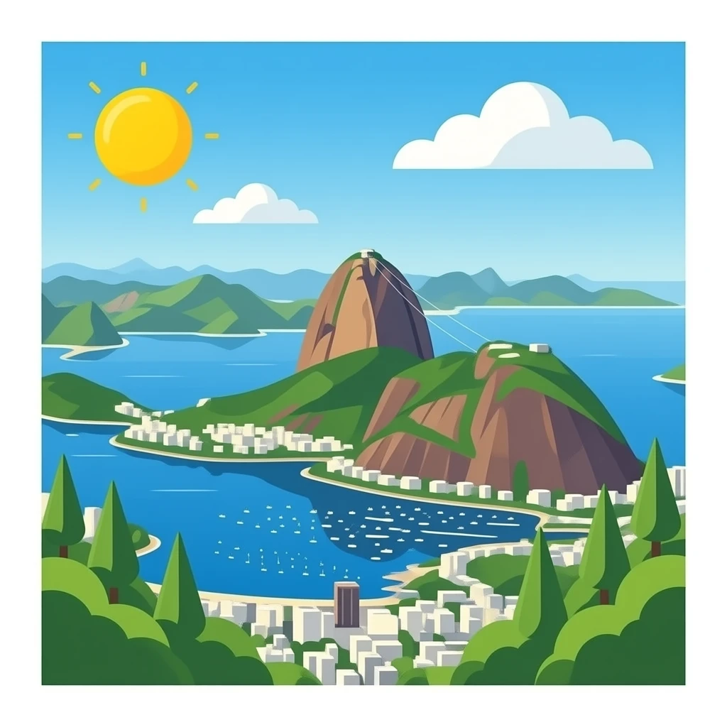 sugarloaf montain emoji