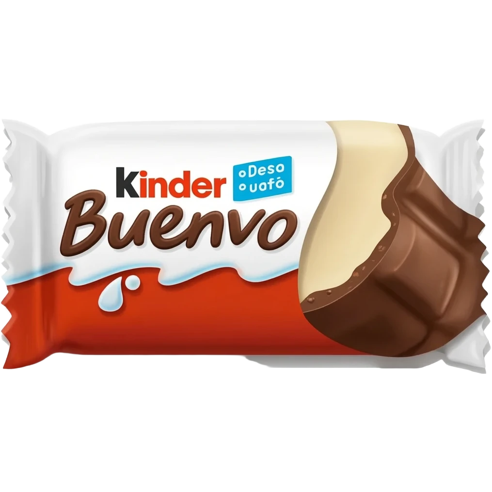 Kinder bueno came emoji