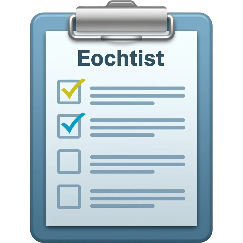 aplicar reformas checklist emoji