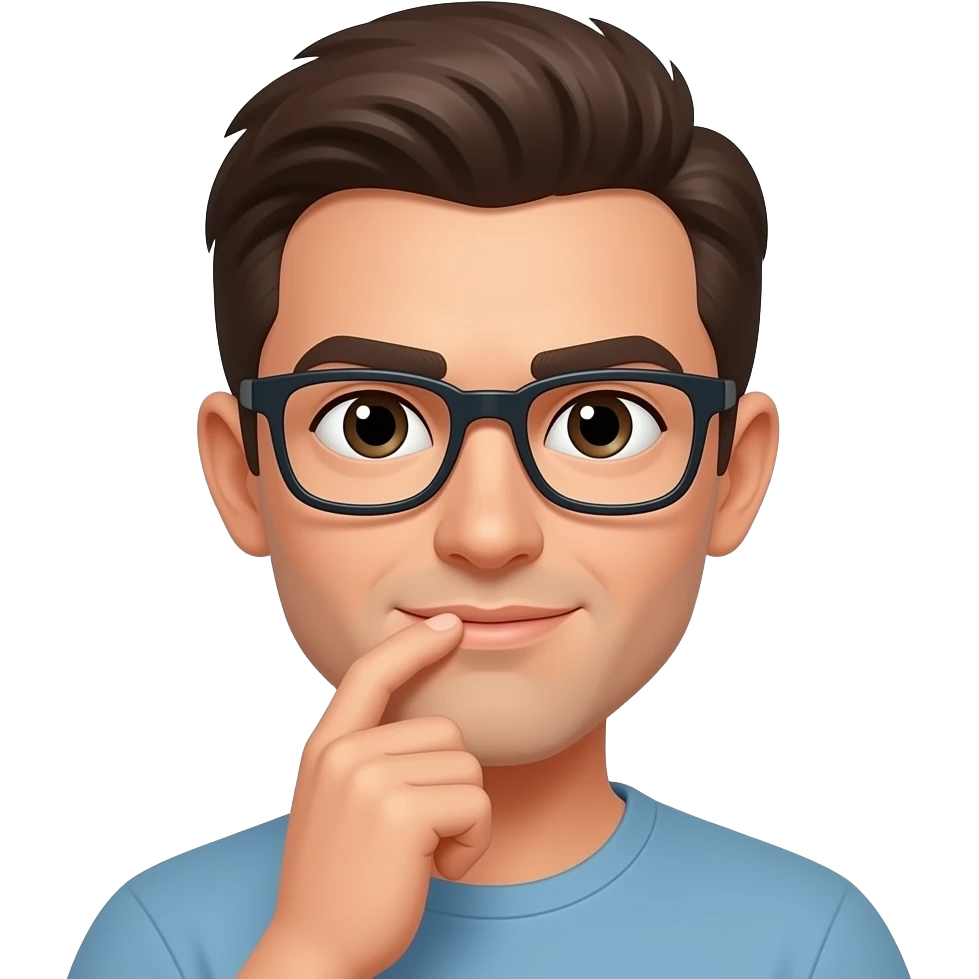 considering person emoji