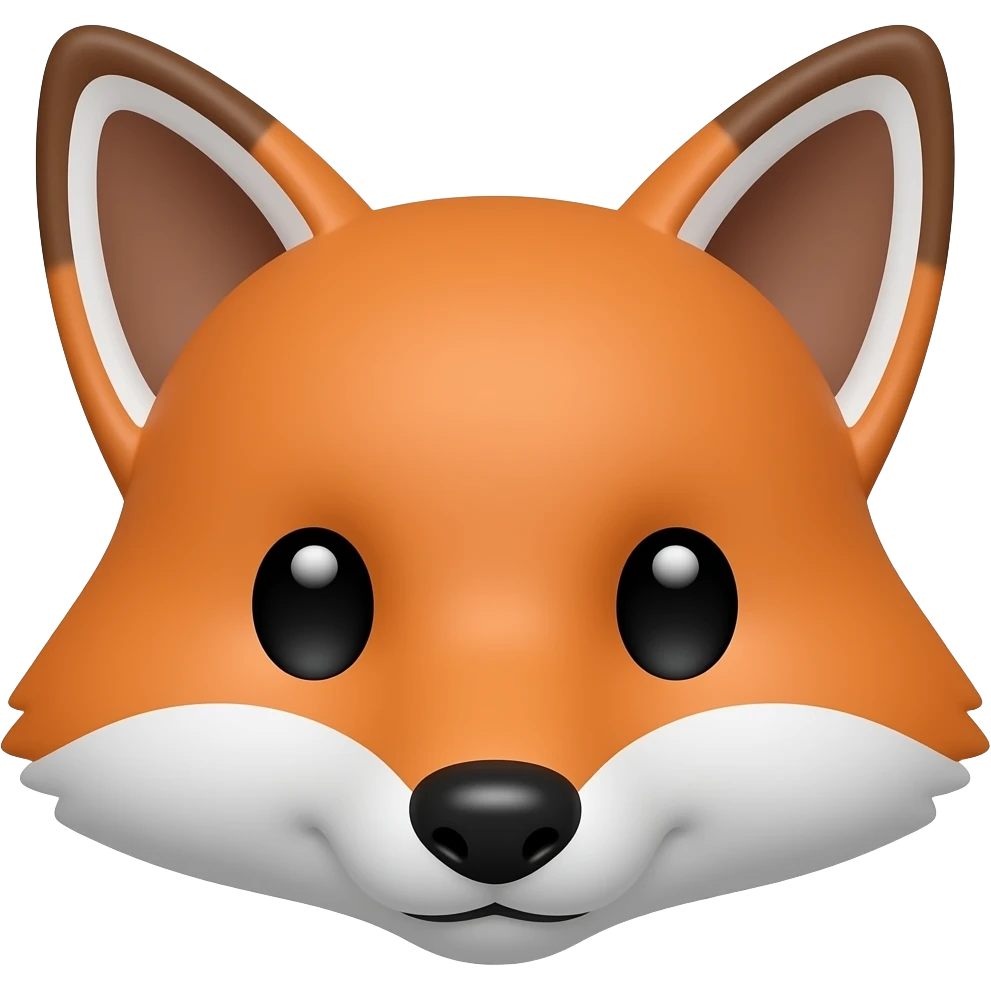 fox head emoji