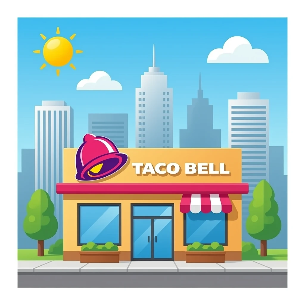 Taco bells shop emoji