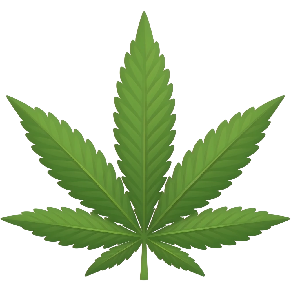 marijuana leaf emoji