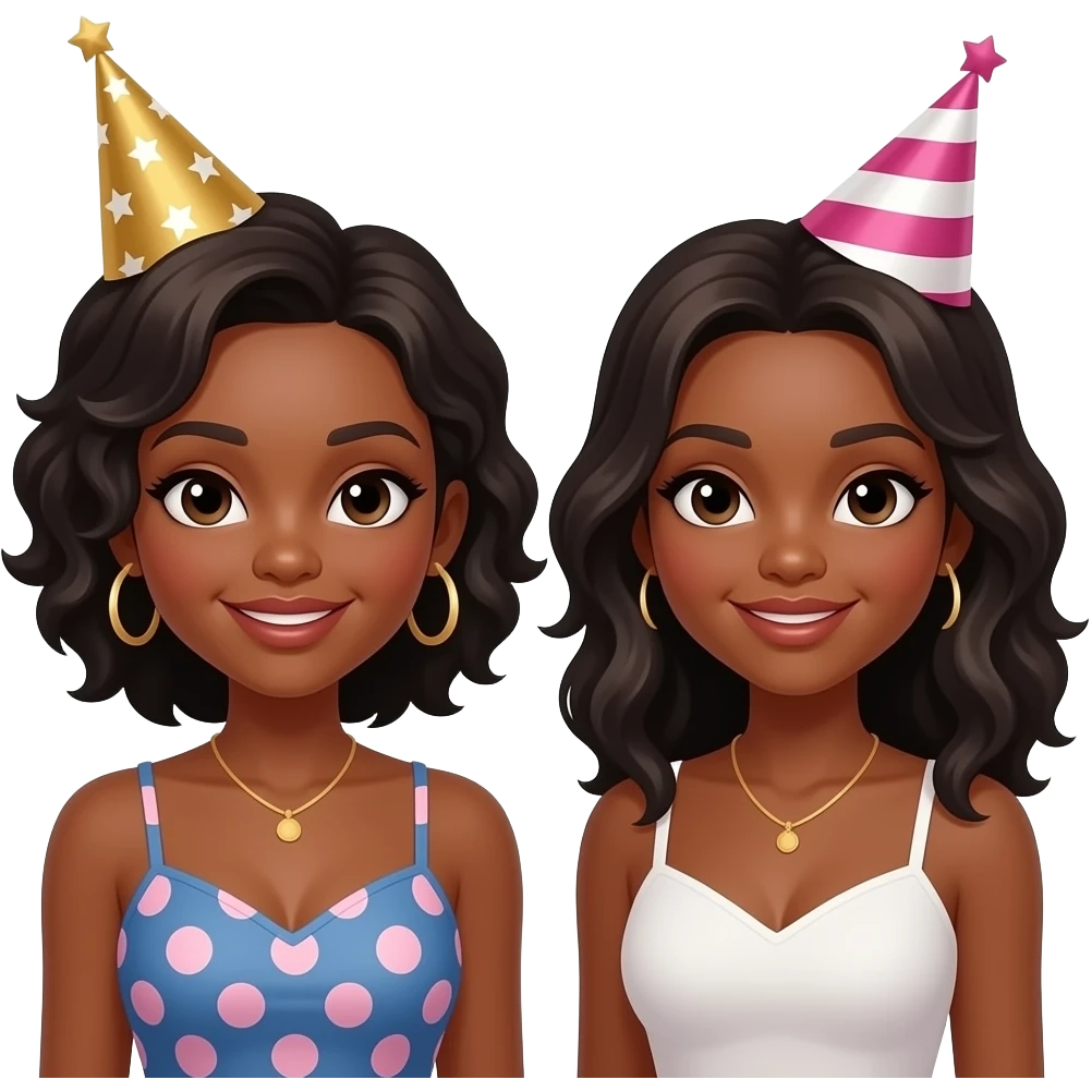 bachelorette party black women emoji