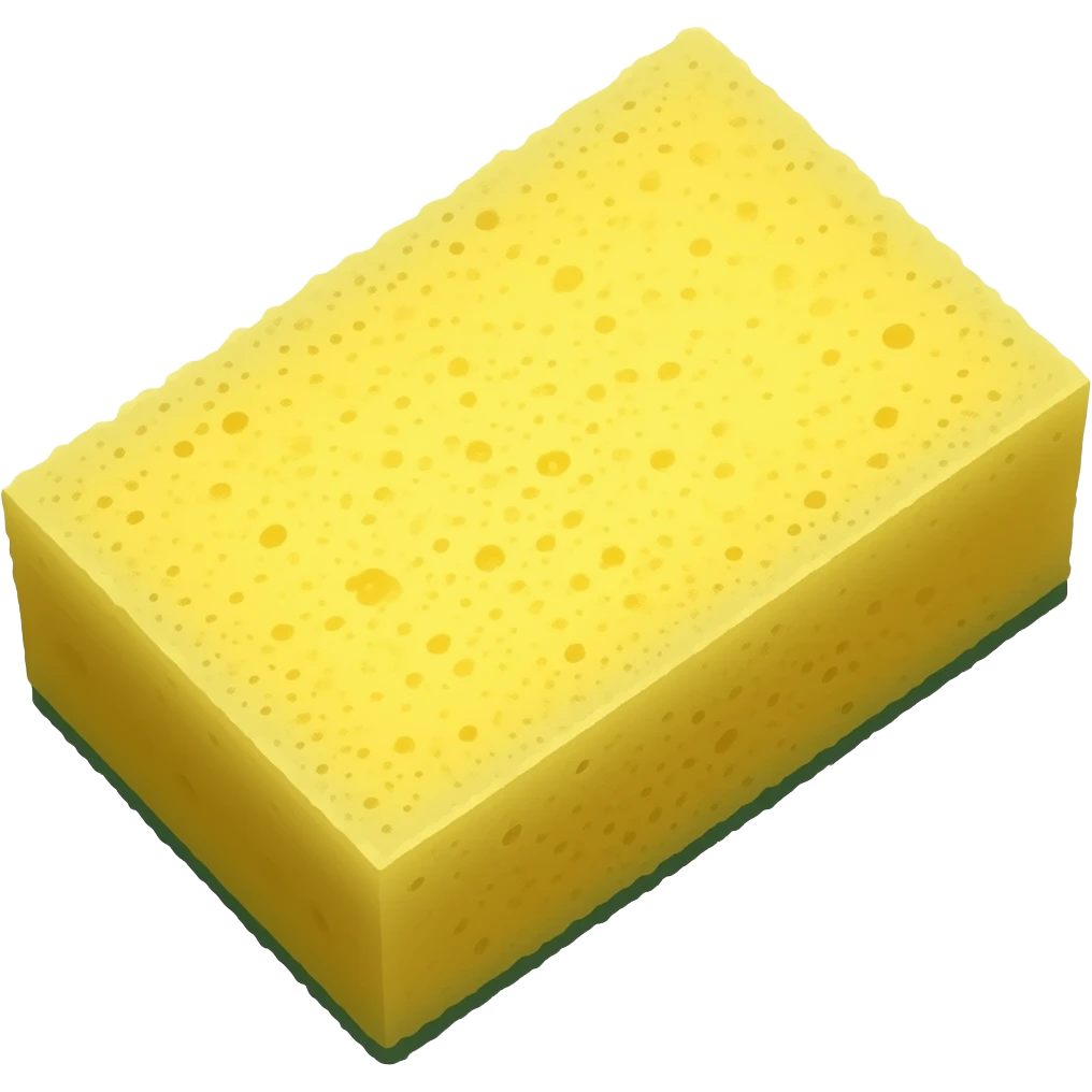 Yellow sponge emoji