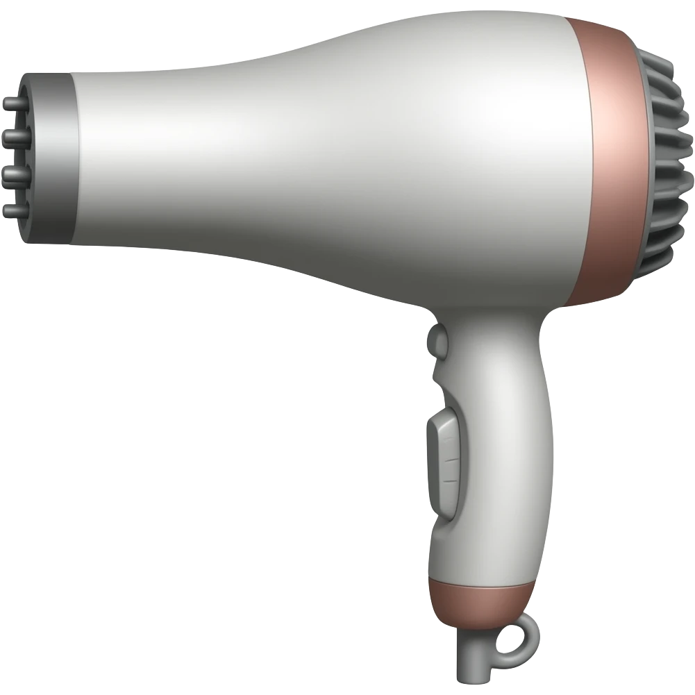 Hair dryer emoji