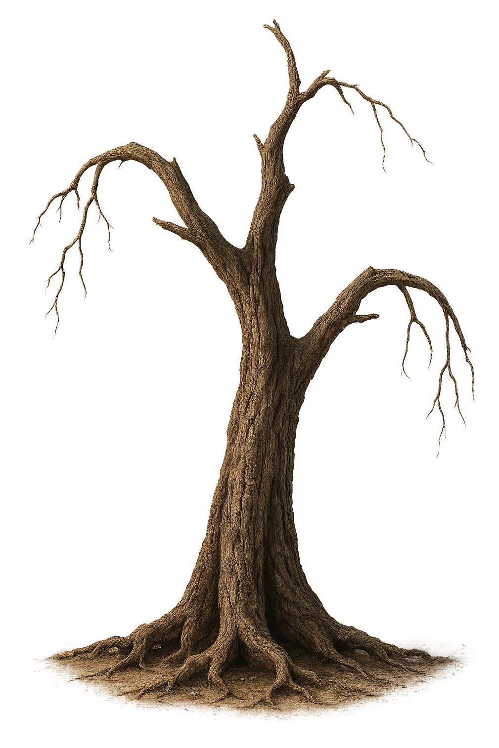 TRONCO DI ALBERO AMMOSCIATO, IPERREALISTICO 4K emoji