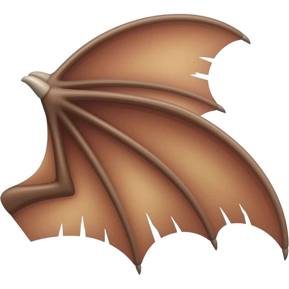 Left side wing emoji