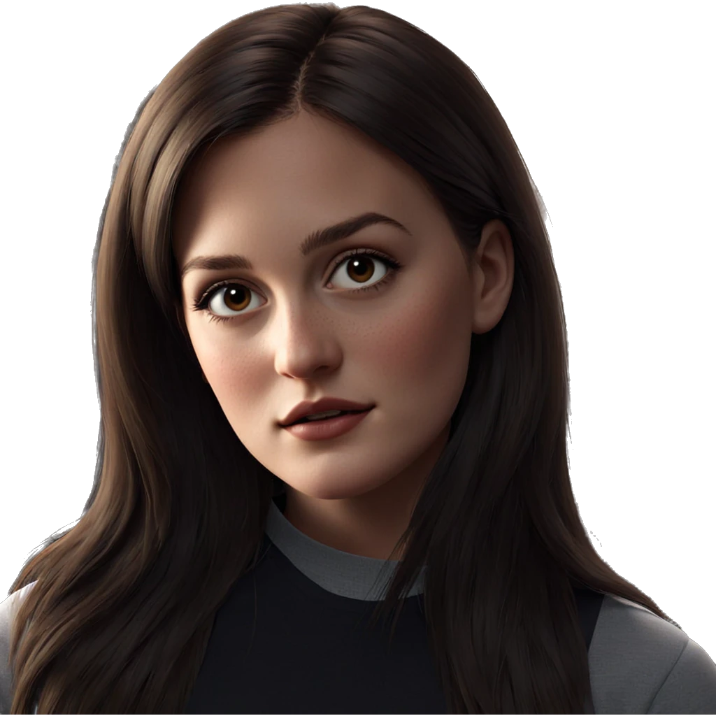 realistic portrait of girl emoji