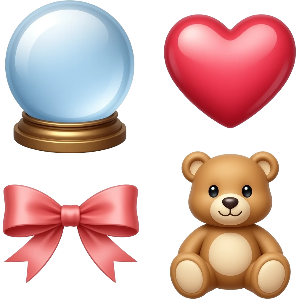 🔮♥️🧸🎀 emoji