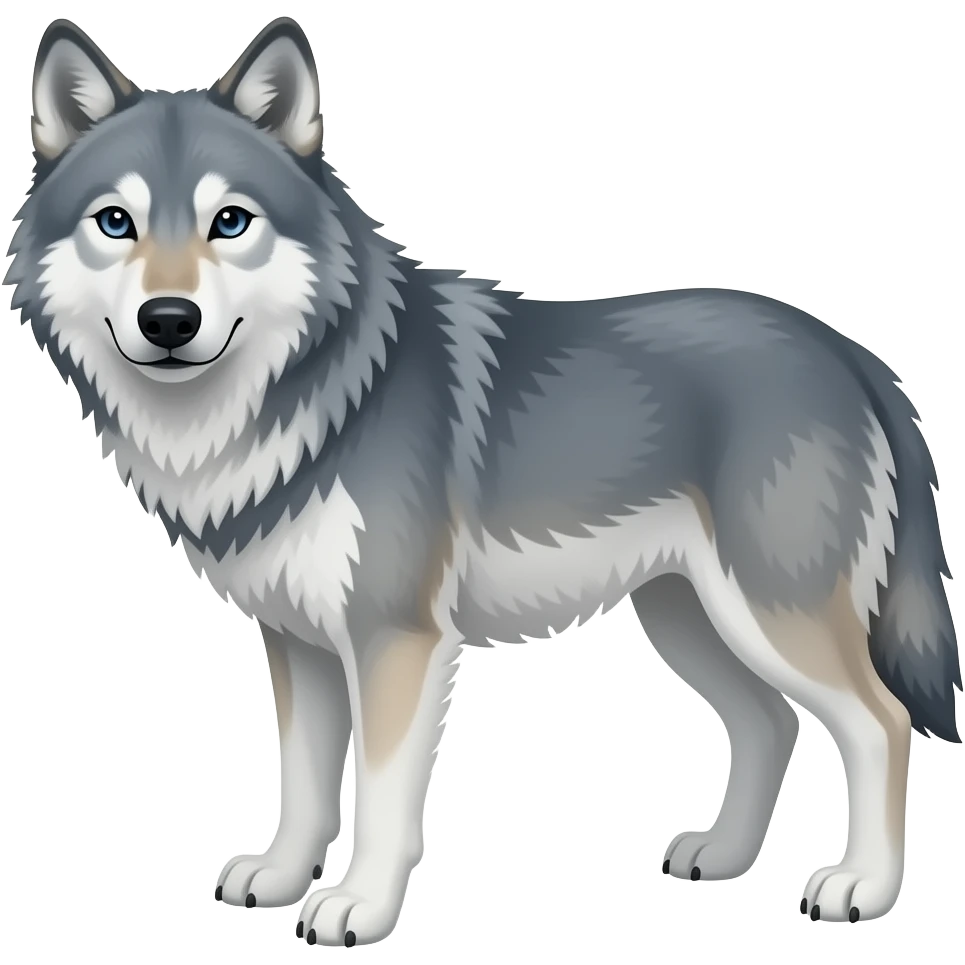 Wolf emoji