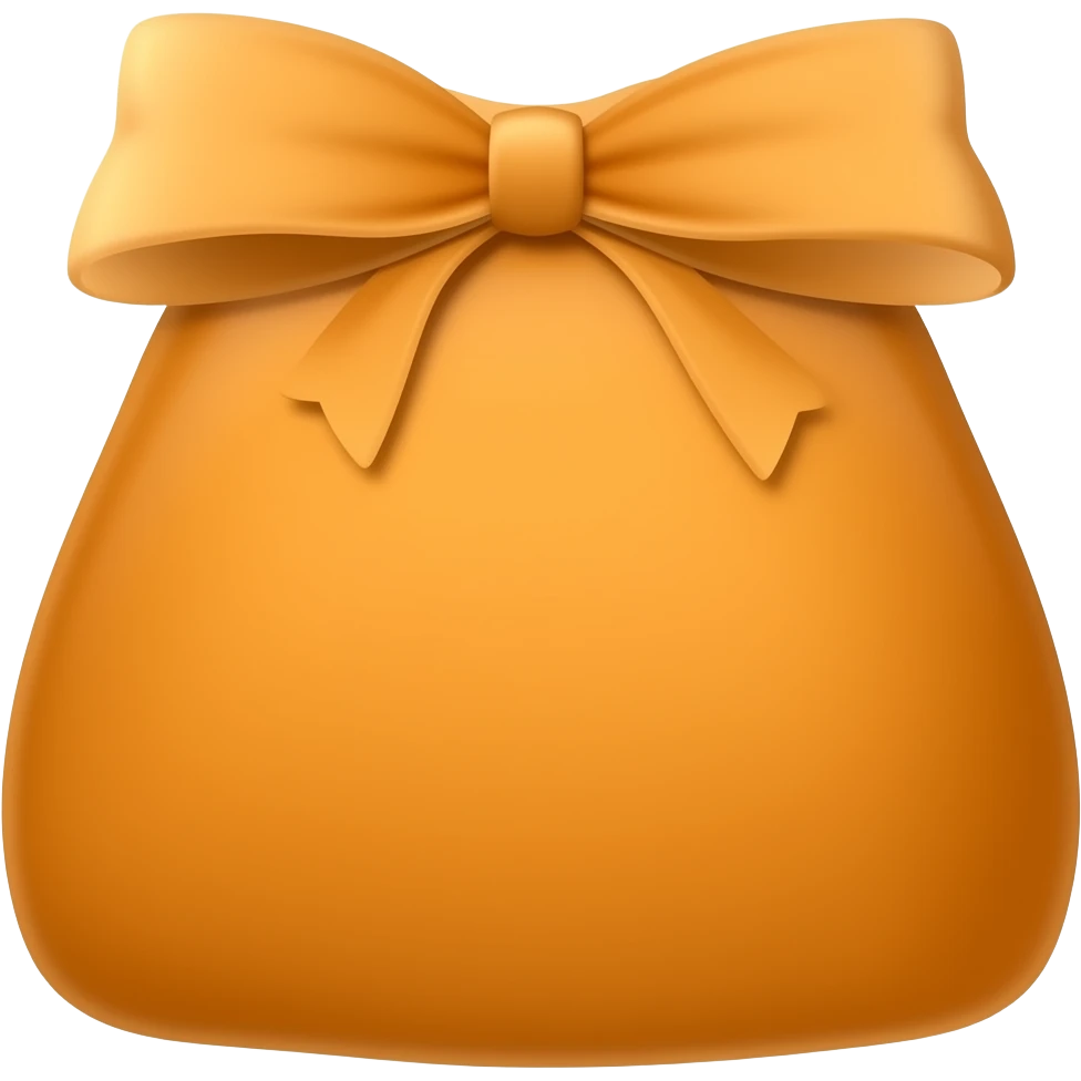orange bag emoji