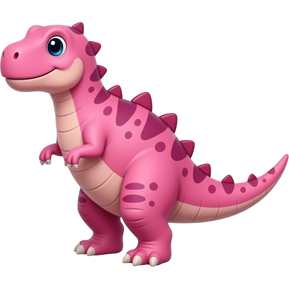 pink dinosaur emoji