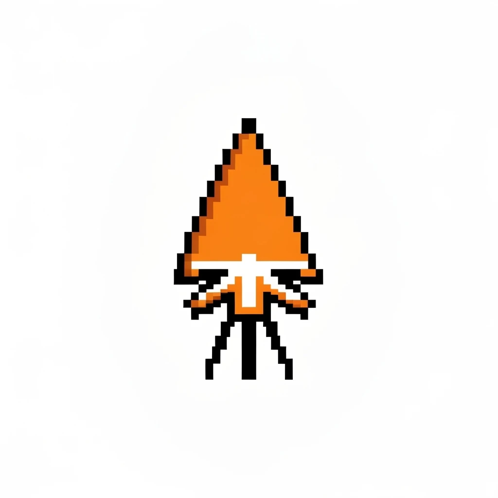 Pixellated Mouse Cursor png emoji